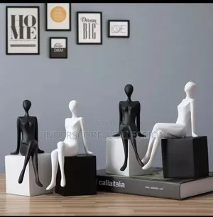 *Decorative Sitting Figure Model