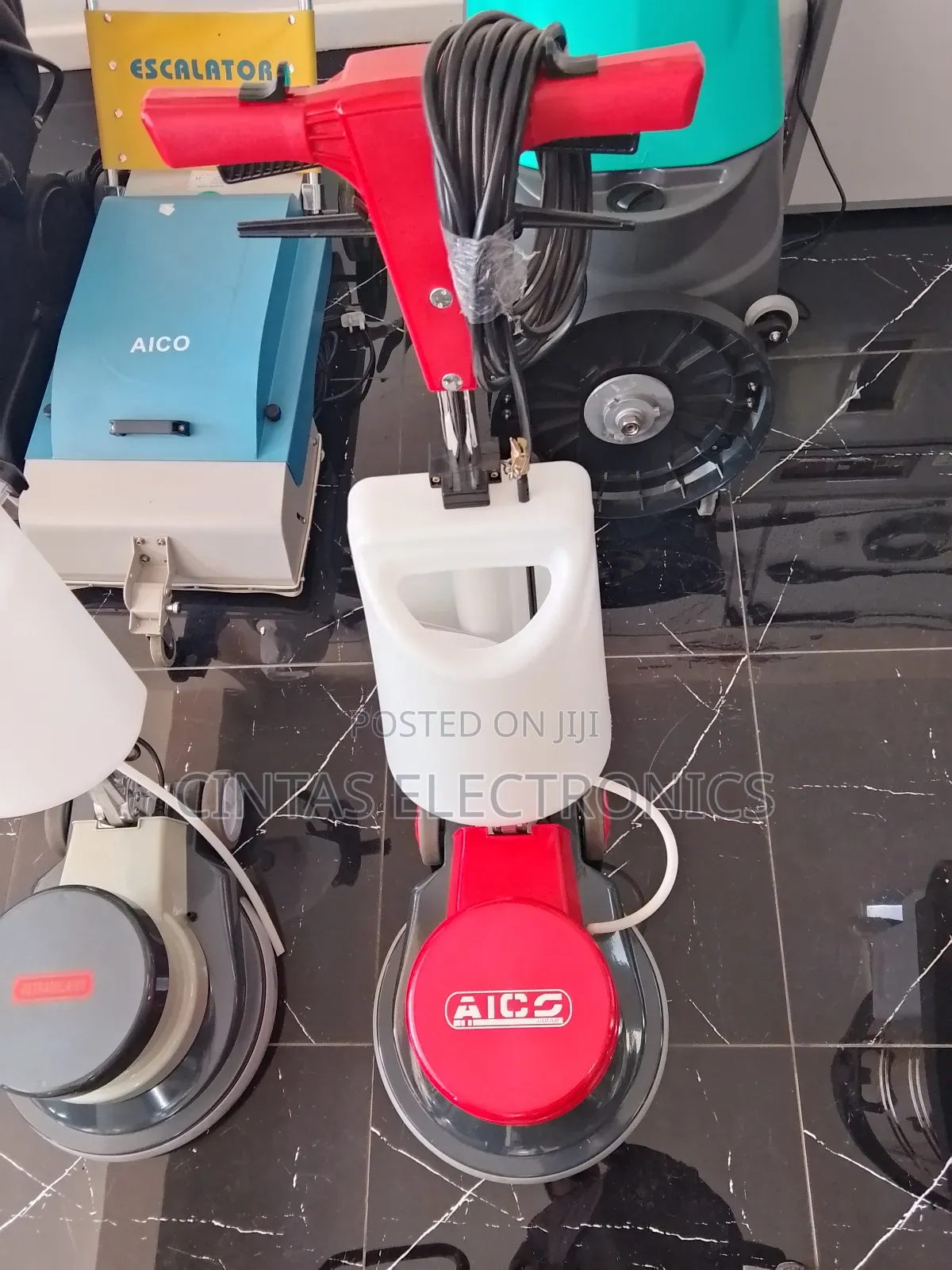 Aico Floor Scrubber With Accessories