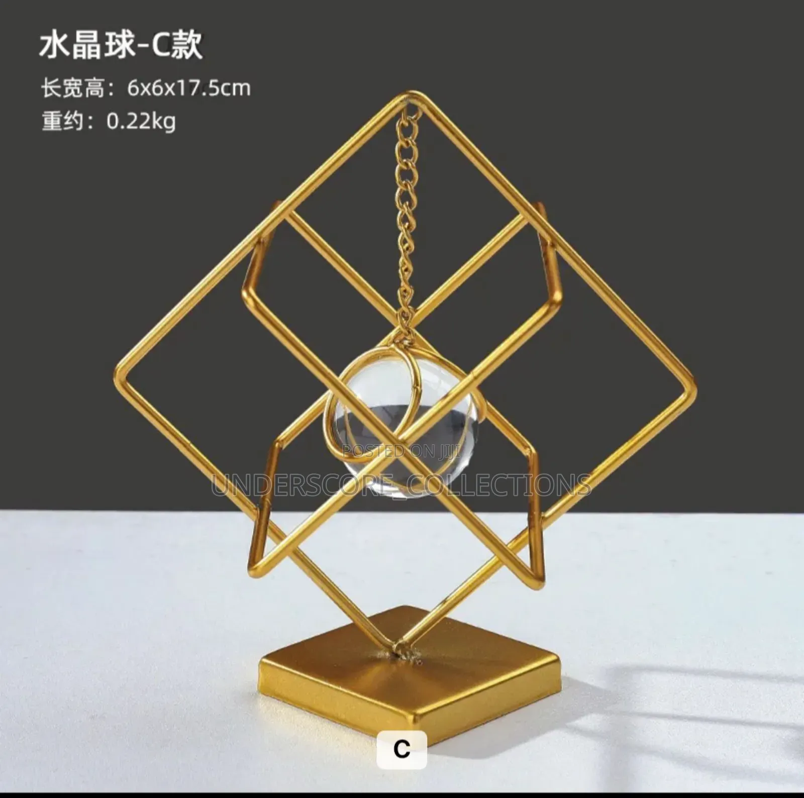 Center Piece With Pendulum