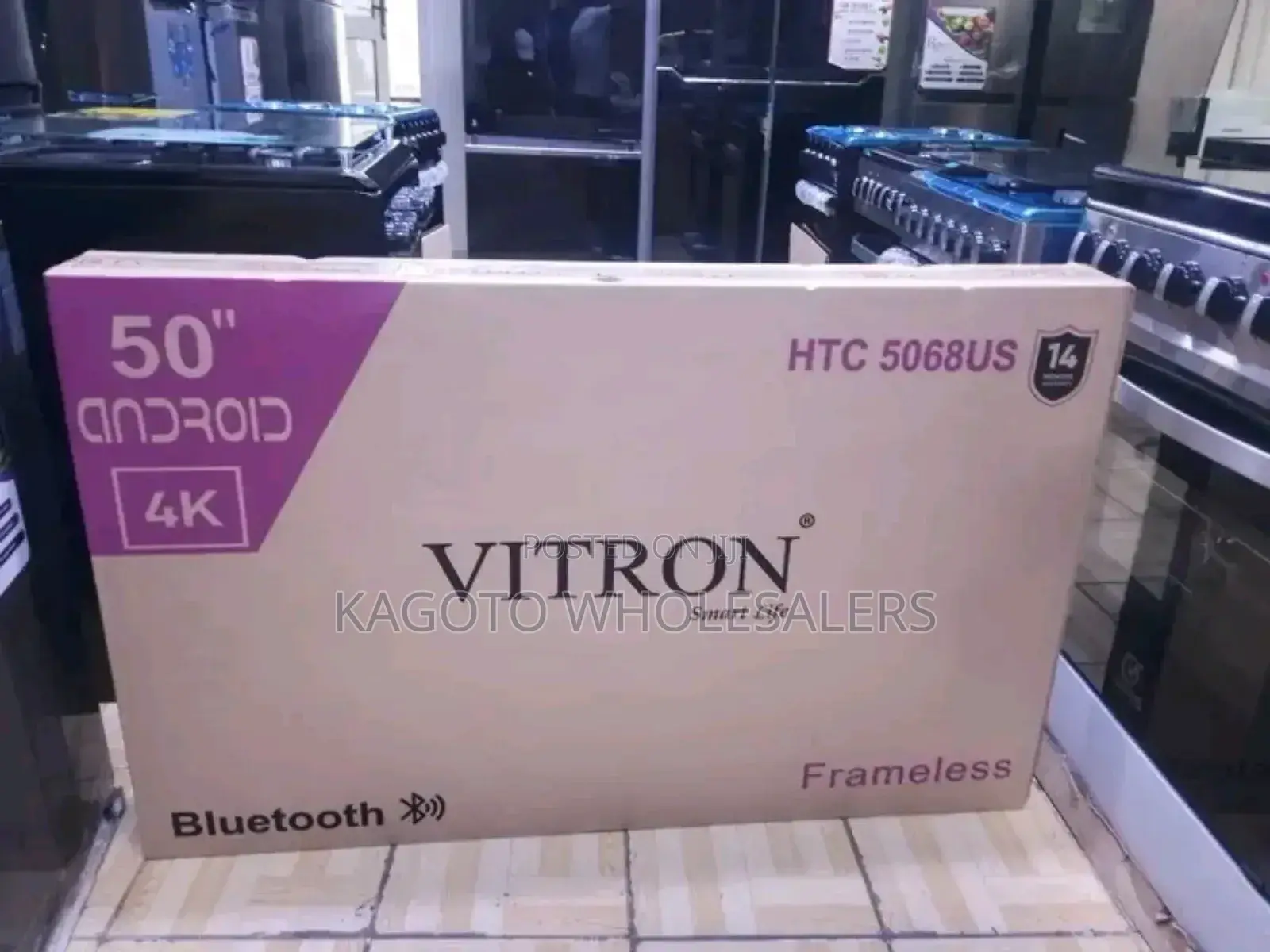 Vitron 50 Inches Smart Android Tv