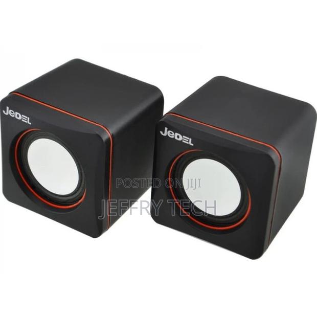 Ck4 Mini Usb Powered Stereo Computer Speakers Black-Orange - main view