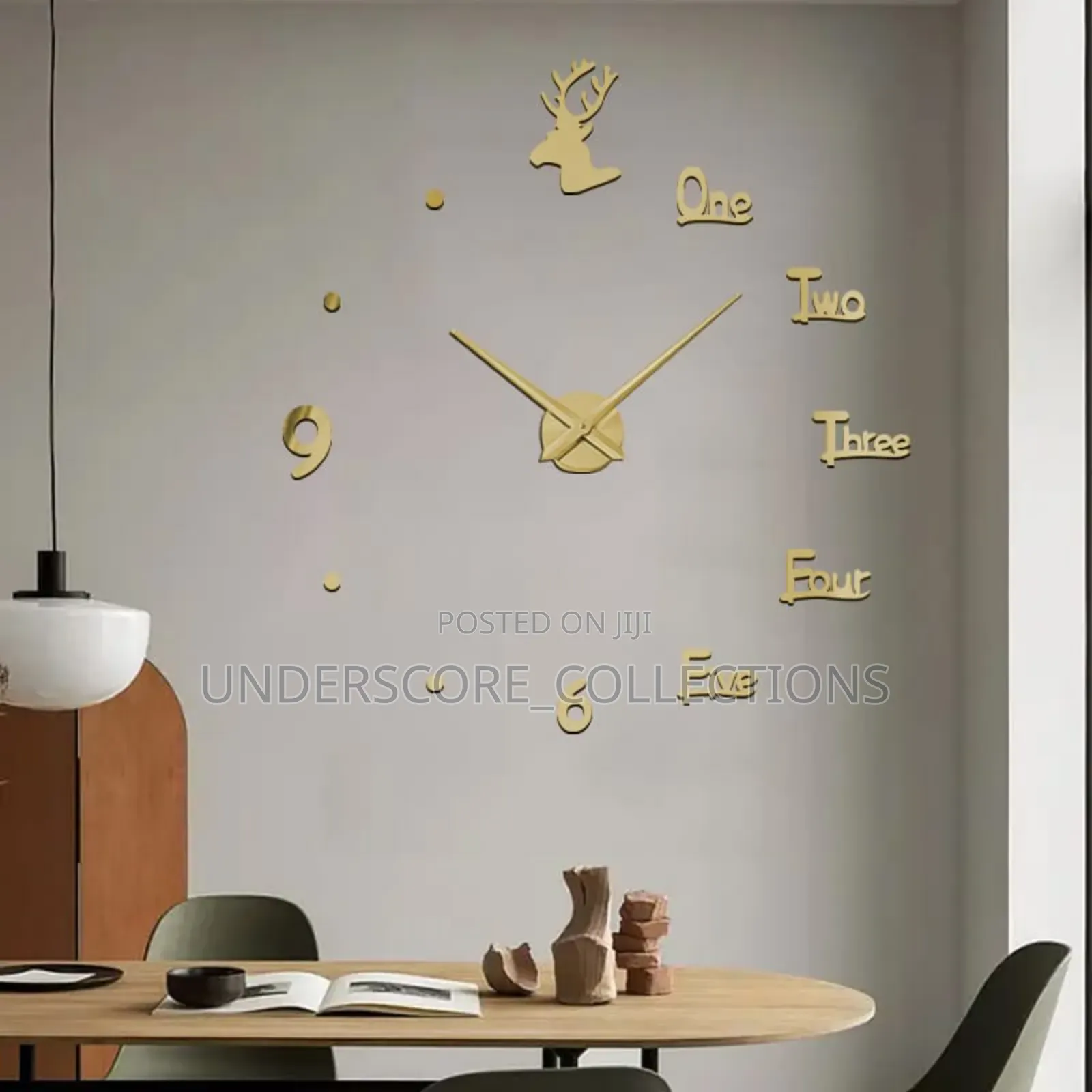 Roman Numeral Acrylic Clock