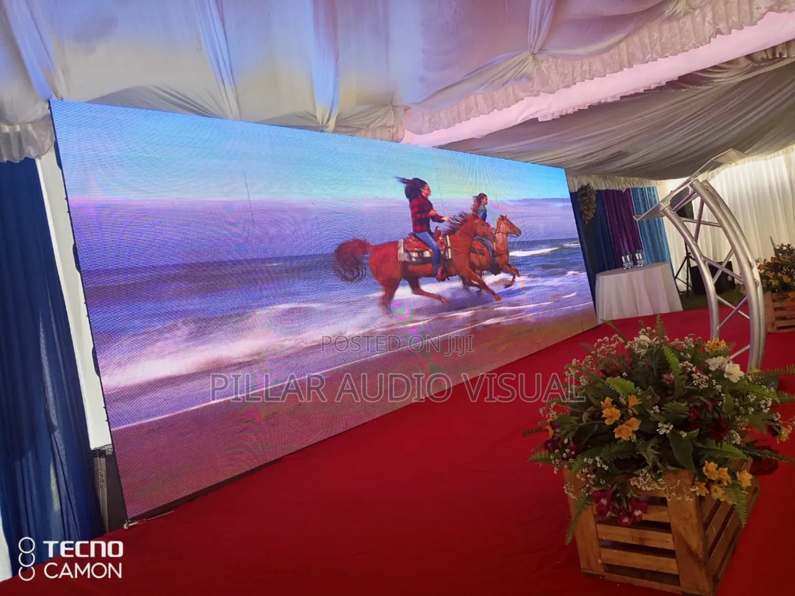 Best Set Up for Stage, Parcans, Led Panels Screens TVS