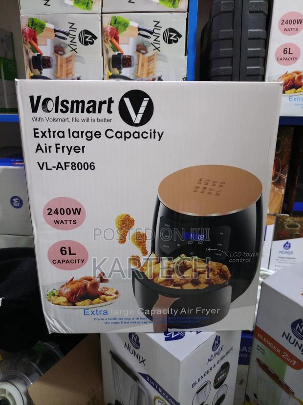 Volsmart 6ltr 2400w Vl-Af8006 Extra Large Air Fryer