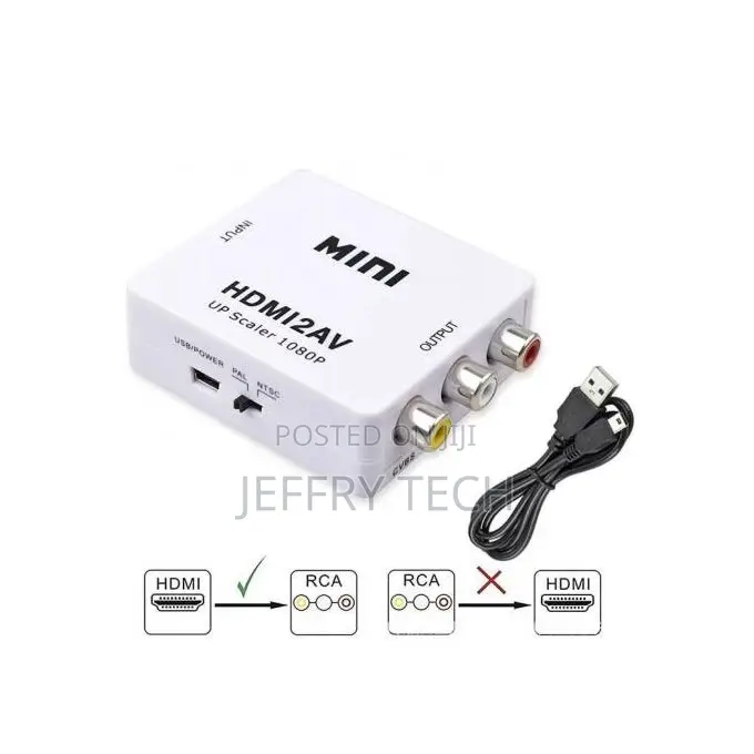 Hd1080p Mini Hdmi Scaler Adapter