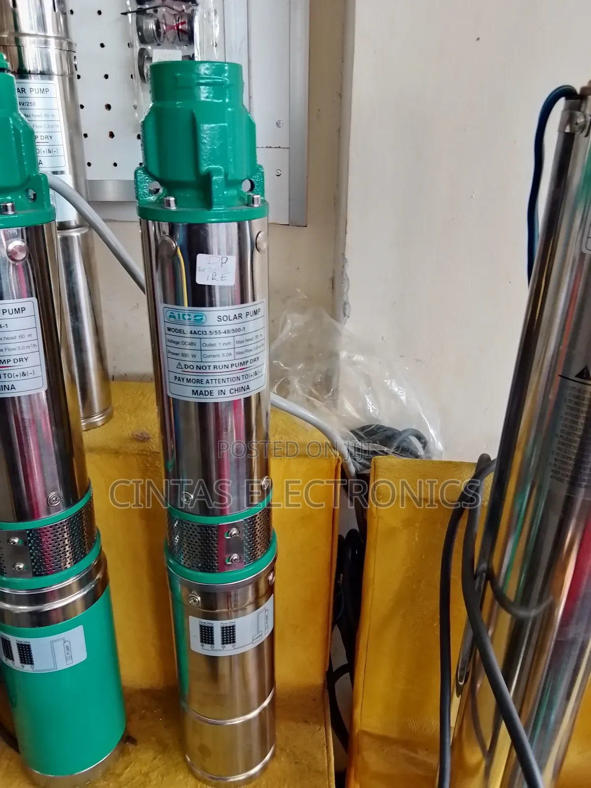 500watts 70m Aico Dc Submersible Pump