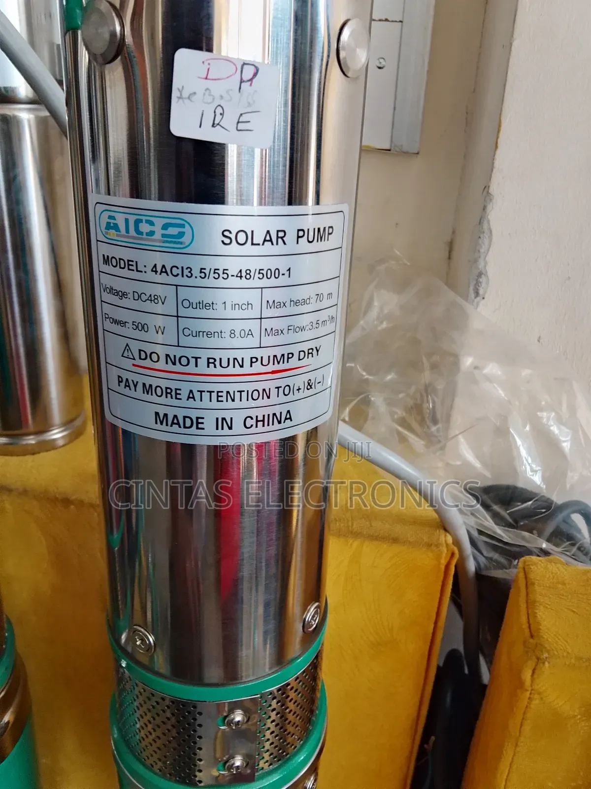 500watts 70m Aico Dc Submersible Pump