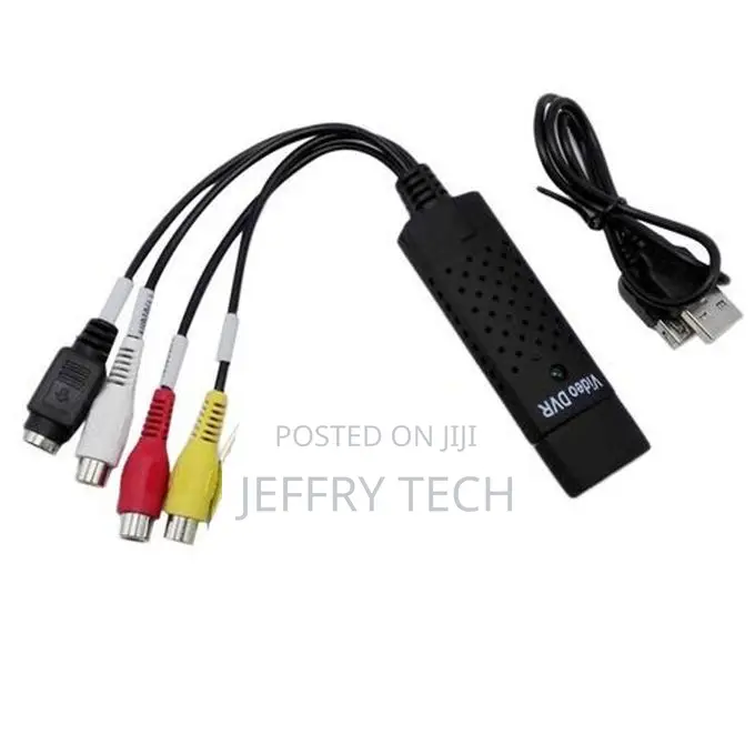 Usb 2.0 Converter Adapter for Tv Audio Video DVD DVR VHS -