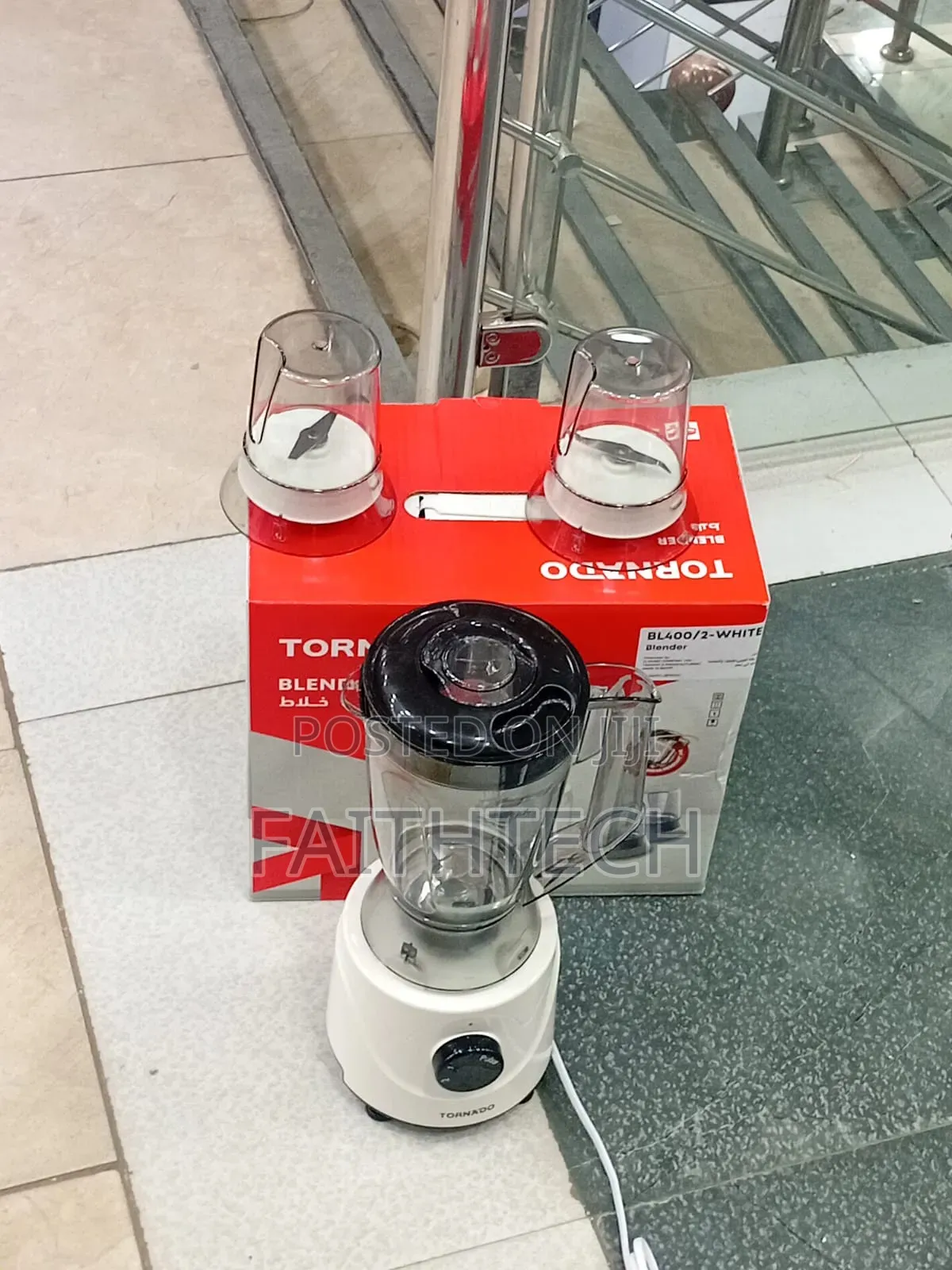 Tornado 3 in 1 Blender (Bl400/2-White)