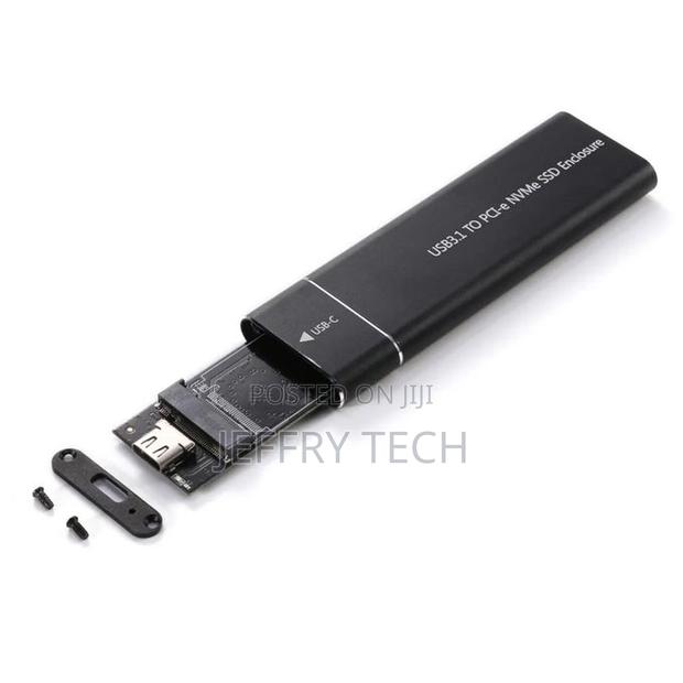 Usb 3.1 to M.2 Nvme SSD E, M-Key to Type C Case for Nvme SSD - thumbnail 2