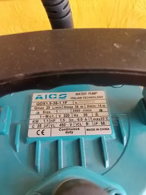 1.5hp Submersible Water Pump 3phase O