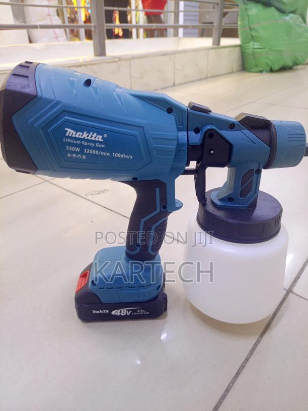 Makita 48v Cordless Spray Gun - 2 Lithium Batteries