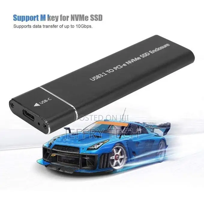 Usb3.1 to M.2 Nvme HDD SSD Type C Hard Drive Enclosure For