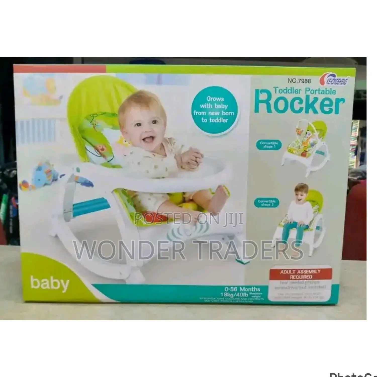 *3 in 1 Baby Rocker