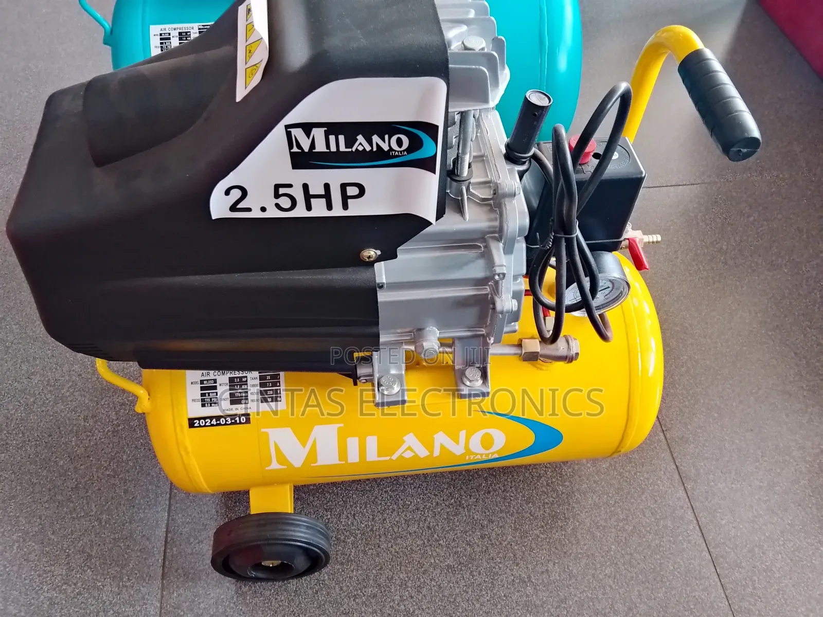 Milano Italia Air Compressor 25litres