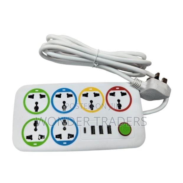 Astra 5 Way Extension With 3 Usb Slots and 1 Type C Slot