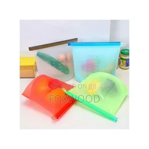 Silicone Coloured Fridge Storage Bags