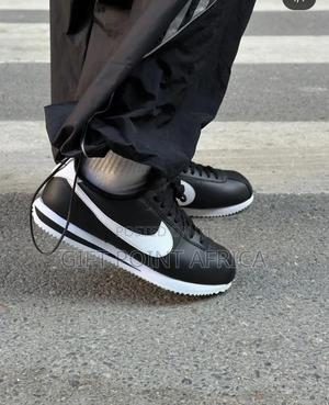 Black White Nike Cortez Sneakers - thumbnail 2