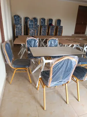 Top Notch Dining Table/Hotel Table Plus Comfy 6 Chairs Kmc5