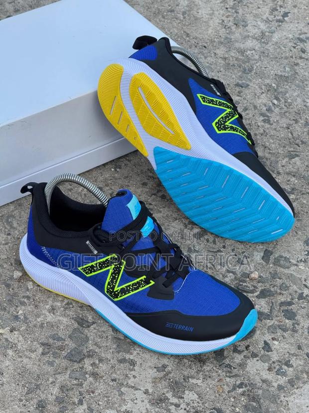 Blue High Quality (New Balance) Runners* Normal Fitting - main view