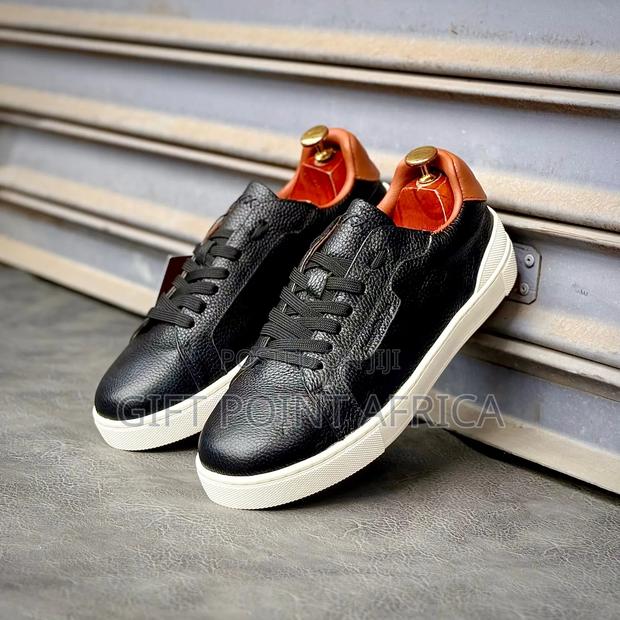 Leather Zegna Smart Casual Shoes For Men