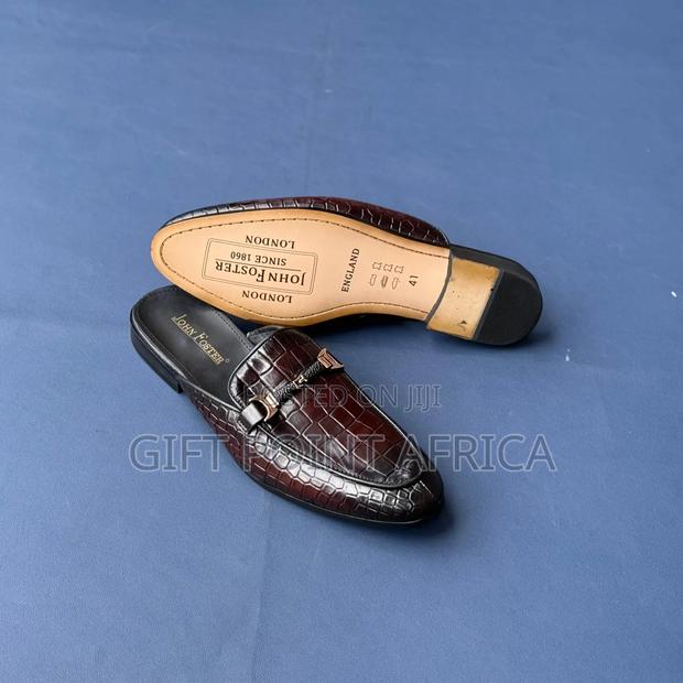 John Foster Leather Mules For Men - thumbnail 2