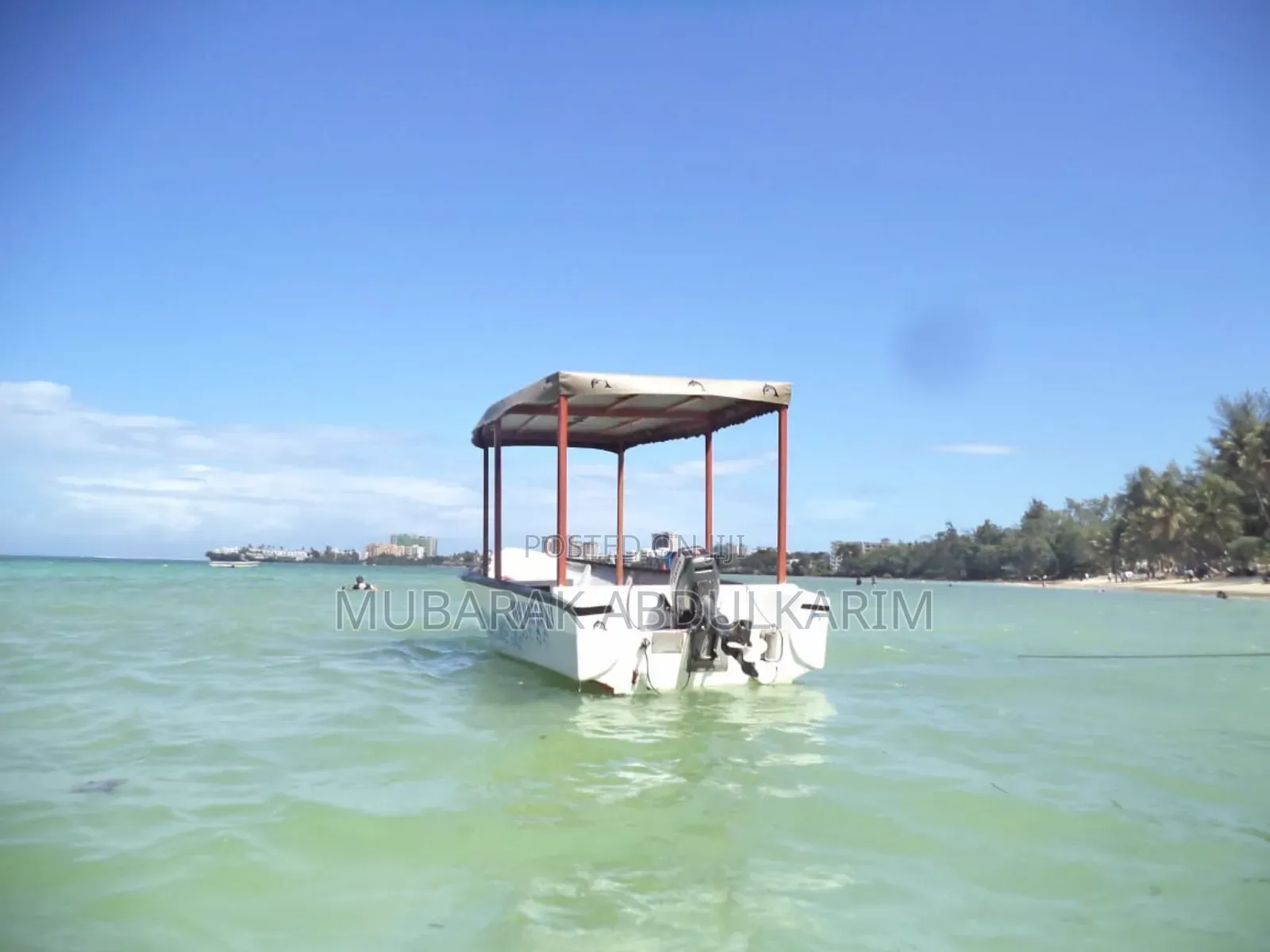 17ft 8 Person Day Fishing/Excursion Boat