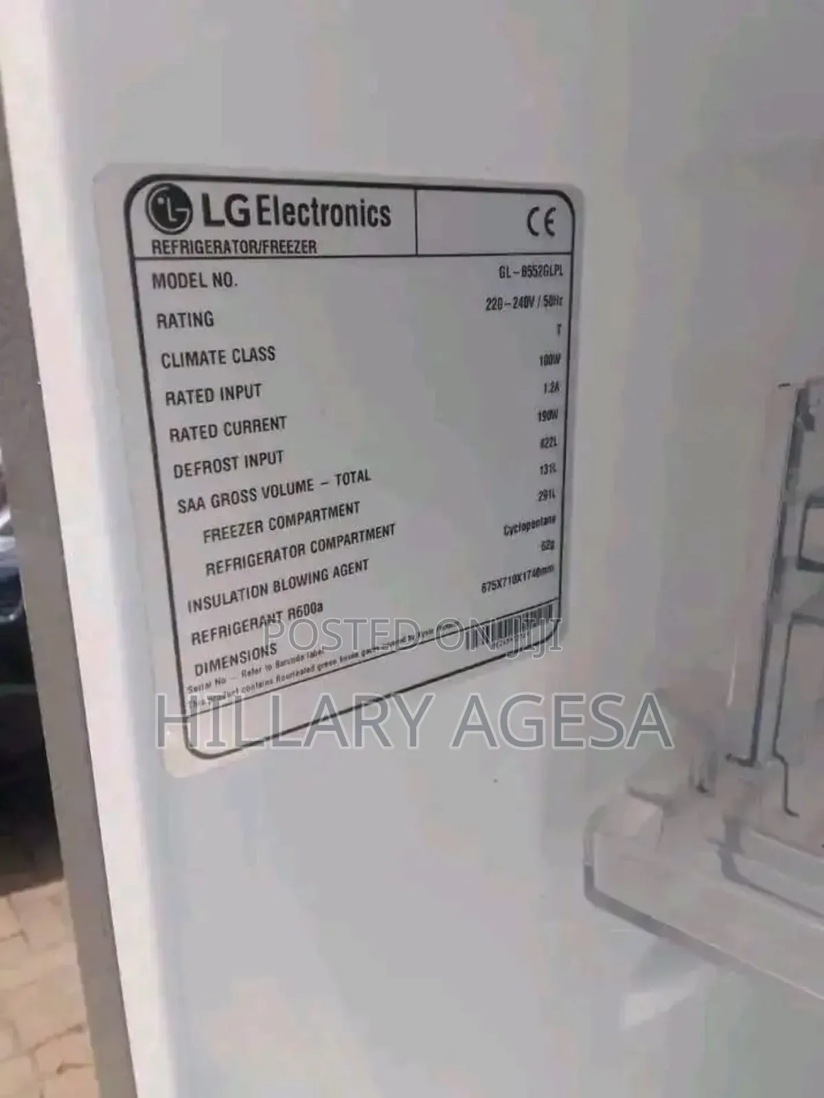 Lg Smart Inverter Double Door Fridge