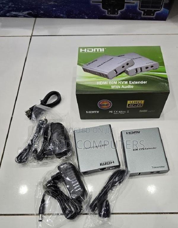Hdmi 60m KVM Extender With Audio Over Cat 6 KVM Quality 60m
