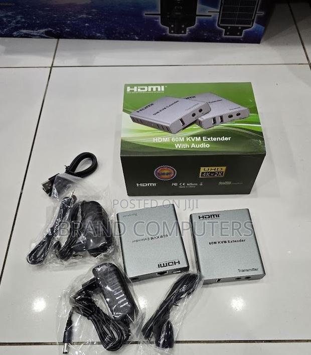 60m Usb KVM Hdmi Extender With 1080p R/L Audio by Cat5e Cat6