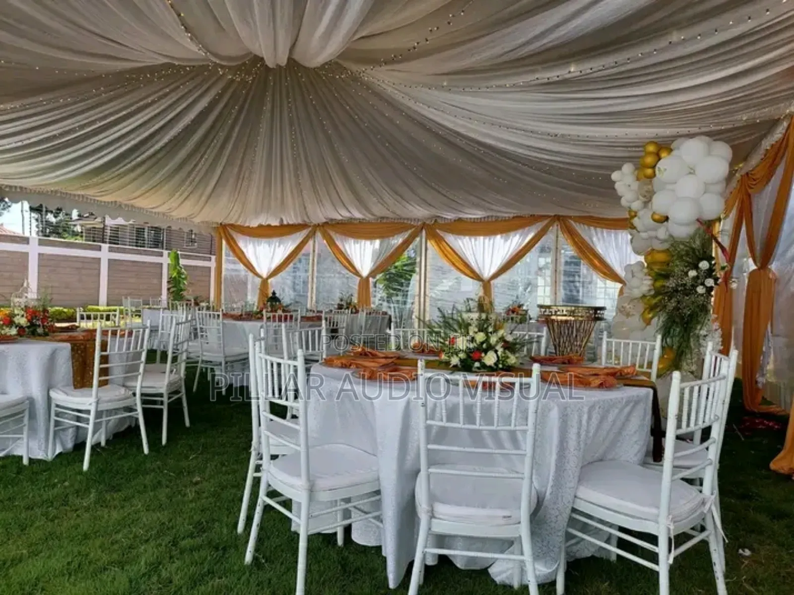 Tables Seats Chairs Set Up Rentals/Hire