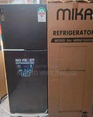 Mika 202litres Fridge Double Door