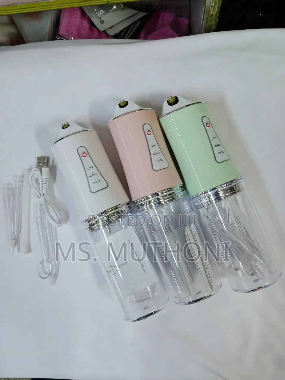 Portable Oral Care Irrigator With 4 Nozzles