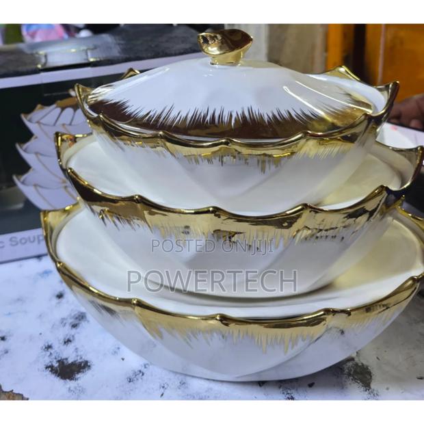 3 PCS Ceramic Pots - main view