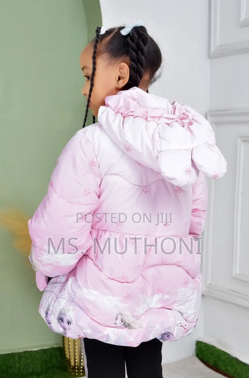 Cute Puffy Warm Girls Jackets Warm Girls Jacket 3-8yrs