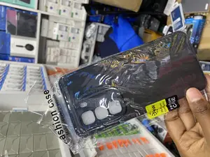 Hwpivox Infinix Hot 50 Pro Leather Case With Silicon Bumpers