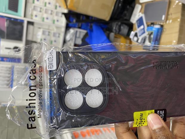 Hinestar Redmi Note 14 Pro Leather Case With Silicone Bumper - main view