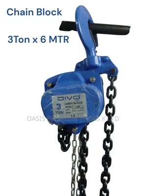 Chain Block 3 Ton X 6 MTR