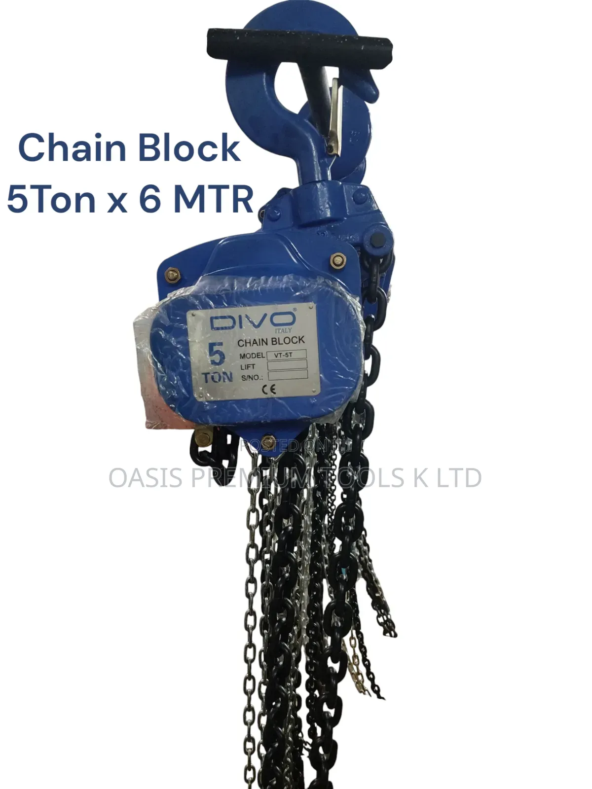 Chain Block 5ton X 6 MTR