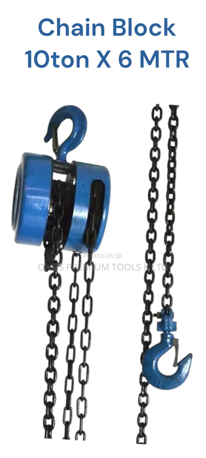 Chain Block 10 Ton X 6 MTR
