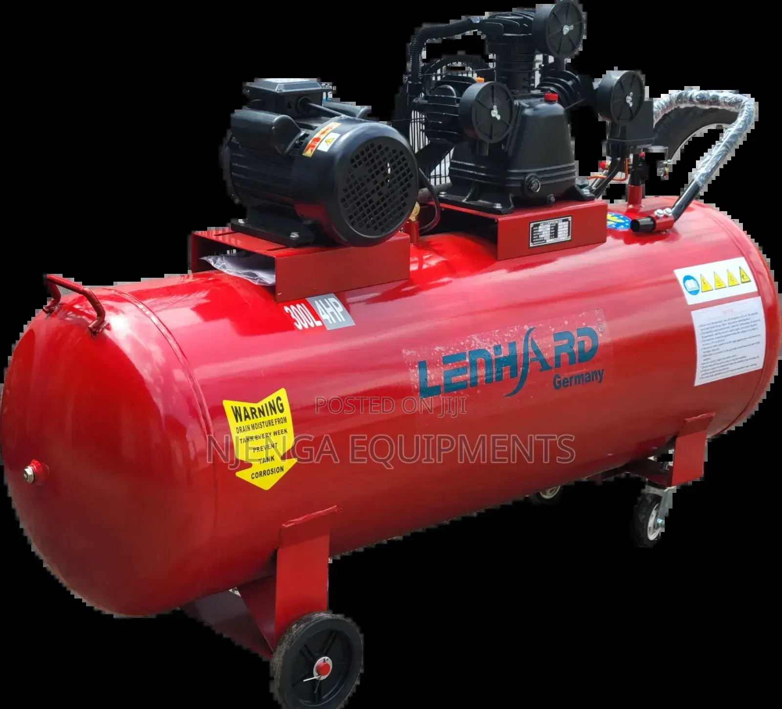 300l Industrial Air Compressor - 4hp Germany Motor