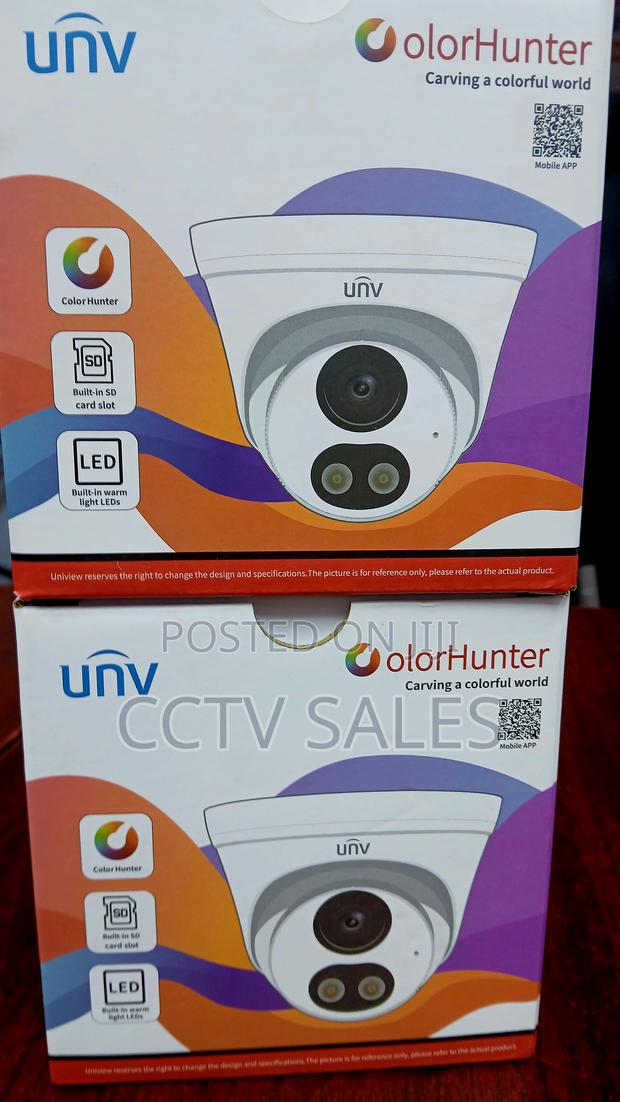 2mp Unv Colorhunter Ip Dome Camera - main view