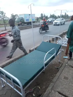 Hospital Bed With Rails