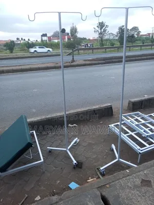 Hospital Bed With Rails