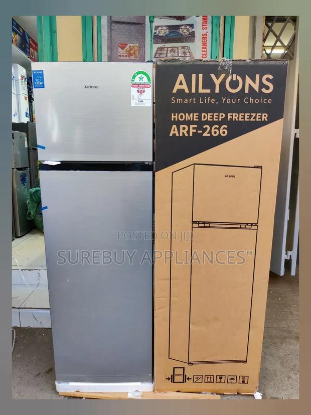 Ailyons Arf-266 266l Double-Door Fridges