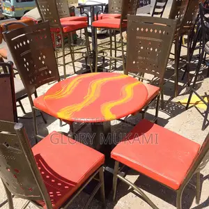 Restaurant And Bar Mabati Chairs And Round Table