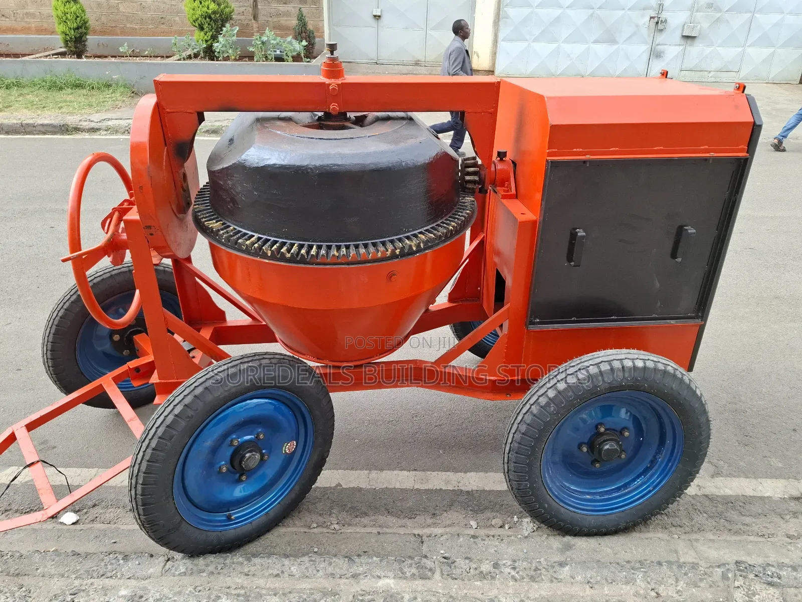 Heavy Duty Titan Concrete Mixer-6.5hp Engine,500ltrs Drum