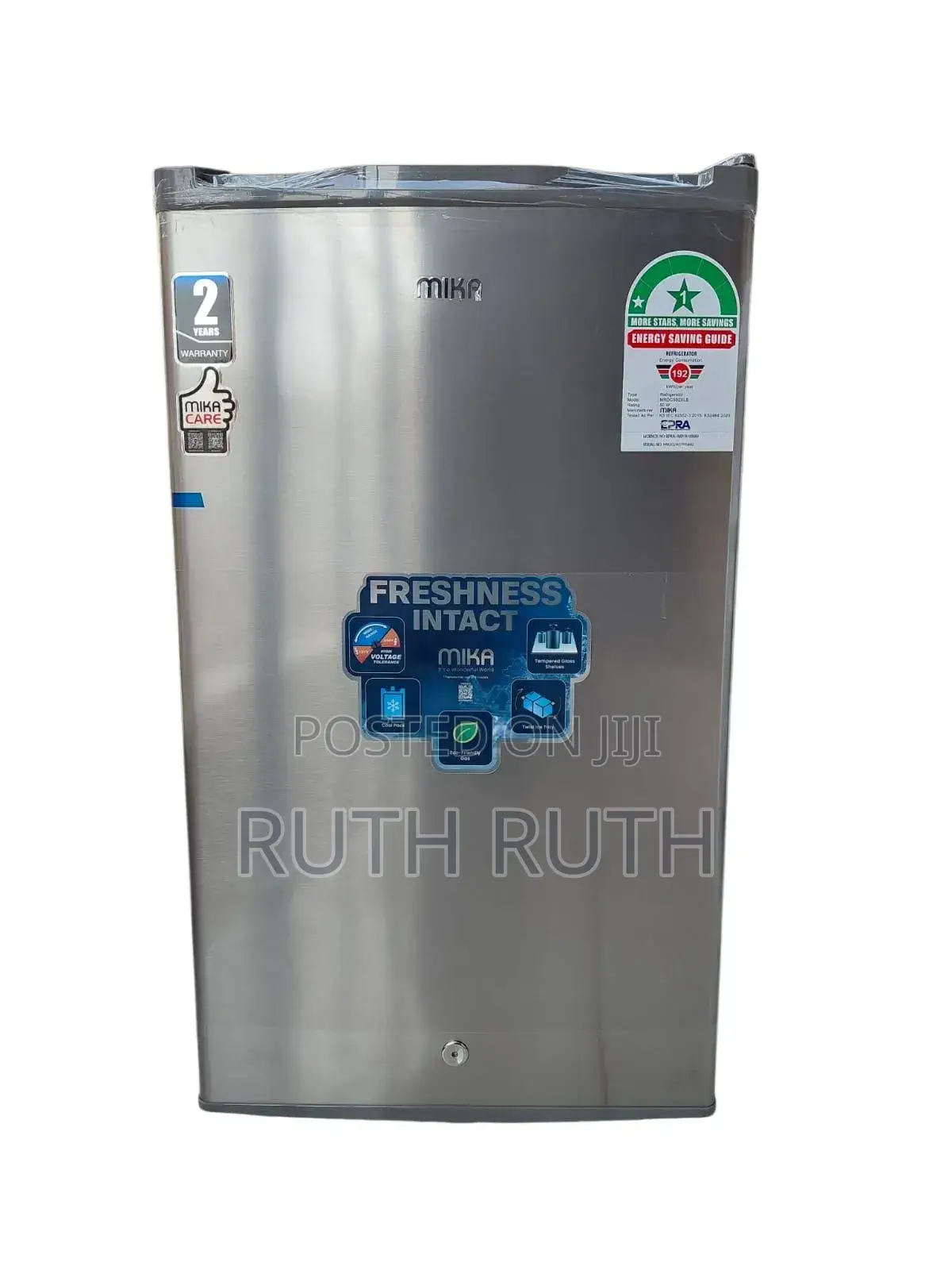 Mika 92 Litres Double Door Refrigerator With 2 Yrs Warranty