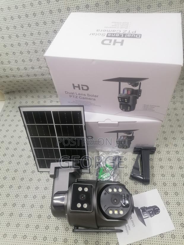 Ubox 4g PTZ Camera Solar-4mp Dual Lens Solar - main view