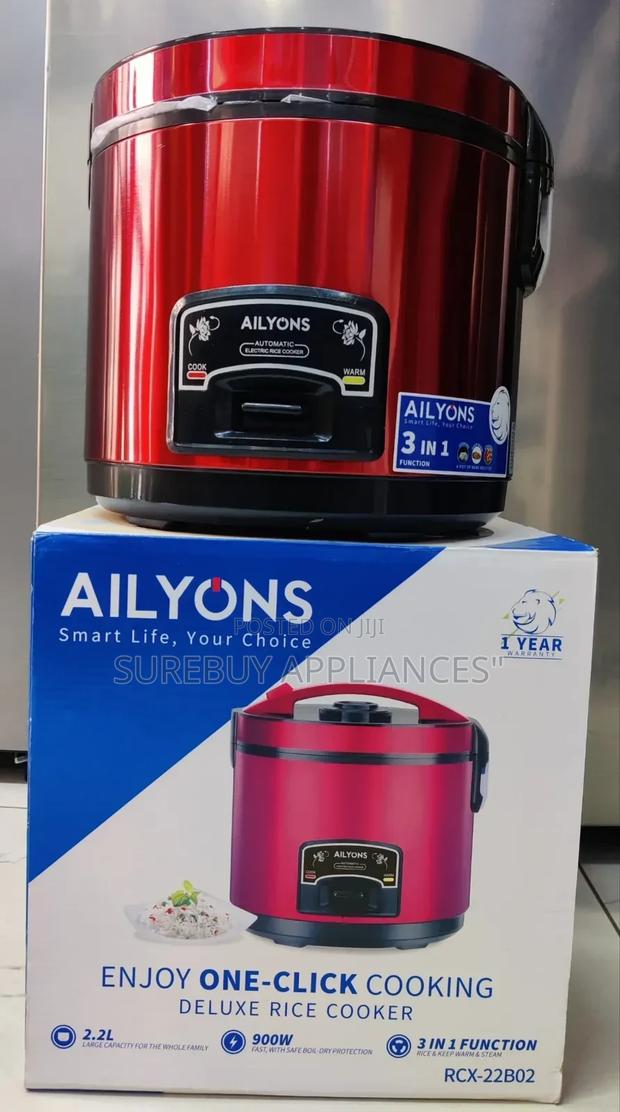 Rice Cooker
Ailyons Rice Cooker